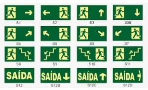 Placa de Rota de Fuga