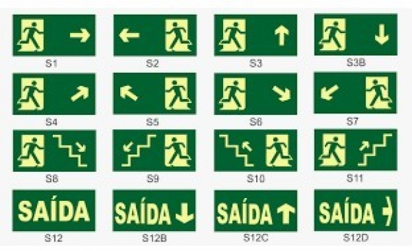 Placa de Rota de Fuga